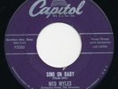 MEG MYLES Sing On Baby CAPITAOL Popcorn R&B RnB 45 Killer HEAR