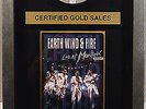 Earth Wind & Fire Live at Montreux US RIAA Gold Music Award goldene Schallplatte