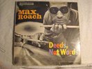 LP - MAX ROACH - DEEDS NOT WORDS - DG BLUE LABEL - ORIGINAL - MONO