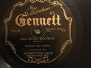 78 RPM COUNTRY Robison-Luther Railroad Boomer Electrobeam Gennett 7019 E