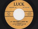 '60 Bay Area Bluesy R&B LITTLE EDDIE FOSTER If You Don't Love Me LUCK M- DJ HEAR