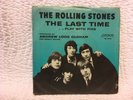 SUPER RARE   ROLLING STONES   THE LAST TIME   1965   NICE VG PIC SLEEVE/ NM- 45
