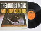THELONIOUS MONK with JOHN COLTRANE & COLEMAN HAWKINS   JAZZLAND 46  Orig Jazz LP