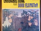 Thelonious Monk Plays Duke Ellington Riverside mono LP no inc small label DG