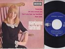 Marianne FAITHFULL * Yesterday * 1966 French EP * BEATLES * ROLLING STONES *