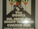 The Doors Original Concert Poster Hollywood Palladium KDAY 1971