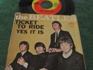 The Beatles-Ticket To Ride/Yes It Is- Vinyl 45 w/Picture Sleeve