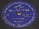ELVIS PRESLEY 1958 I Got Stung/One night RARE  Rock 10” 78 RPM BRAZIL