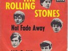 The ROLLING STONES * Not Fade Away * 1964 German 5 Heads Red Picture Sleeve *