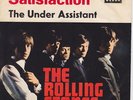 The ROLLING STONES * Satisfaction * 1965 GERMANY 45 * Rare Red PS *
