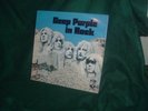 DEEP PURPLE IN ROCK EX+ THE GRAMOPHONE CO LTD TEXT A2 B1 FIRST PRESS MATRICES