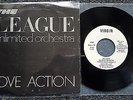 The Human League Unlimited Orchestra - Love action 7'' Single PROMO SPAIN