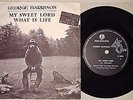 BEATLES GEORGE HARRISON MY SWEET LORD ISRAEL ISRAELI ONLY NM PS 7