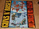 GUNS`N ROSES appetite for destruction, Germany 1987, Geffen, mit Aufkleberblatt