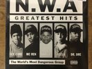 NWA Greatest Hits LP Ice Cube Eazy E Dr Dre Rap Hip Hop Gangster Rap