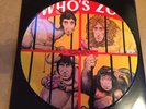 THE WHO - WHO'S  ZOO LP PICTURE DISC  TRADE  MARK OF QUALITY 2P27 1974 U.S.  N/M
