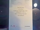 PAUL McCARTNEY-ALL THE BEST-2 X LP  PROMO COPY? WITH LETTER BLACK LABELS- OFFERS