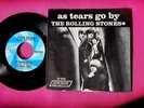THE ROLLING STONES  As Tears Go By -clean 45 rpm with Picture Sleeve London 9808