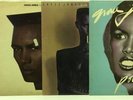Grace Jones LP Vinyl Record Lot: Portfolio + Night Clubbing + Living My Life ++