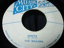 BOB MARLEY, PETER TOSH (Touch) & Wailers Habits/Amen  Reggae 45 EX Muzik City