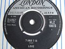 LOVE - 7 AND 7 IS - LONDON