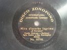 RARE 7” DISCO  ZONOFONO – IDA SAMBO and GIUSEPPE RESCHIGLIAN
