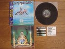 IRON MAIDEN Seventh Son Of A Seventh Son JAPAN LP w/ OBI Insert & Metal Sticker