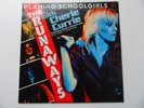 UK 1st Press LP The Runaways Flaming Schoolgirls EX+   NICE COPY