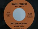 MASTER FORCE, DON'T FIGHT THE FEELING, SUPER RARE ORIGINAL 45