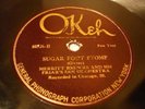 JAZZ MERRITT BRUNIES ORCH Sugar Foot Stomp OKEH 40526