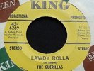 THE GUERILLAS: Lawdy Rolla – KING DJ Promo – Blues Soul Rock 45
