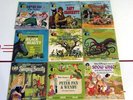 9 Vintage Walt Disney Book & Records 33rpm Stories with Records 1960s-1970s