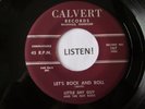 RARE LITTLE SHY GUY & THE HOT RODS EARLY 1956 BLUES ROCKER CALVERT 107 HEAR