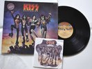 RARE LP KISS DESTROYER FRENCH STICKER SLEEVE / TRANSFERT / vinyle 33t