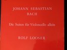 VDE STEREO - ROLF LOOSER - BACH CELLO SUITES 1 & 5 - SWISS PRODUCTION NM