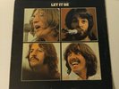 THE BEATLES LET IT BE 1970 LP APPLE RECORDS VINYL STEREO RED APPLE AR 34001