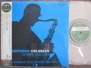 SONNY ROLLINS Saxophone Colossus JAPAN 100% PURE LP Audiophile UCJO-90003 OBI NM