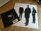 Stranglers LP Black and white UK United Artist 1st Press & Coloured vinyl insert