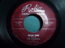 THE SCARLETS dear one / i've lost 45 RARE DOOWOP RED ROBIN 1954 ORIGINAL