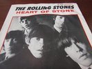 THE ROLLING STONES RARE  EARLY SLEEVE & 45 LONDON LABEL 45-9725 HEART OF STONE