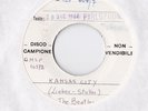 THE BEATLES: KANSAS CITY (DISCO CAMPIONE NON VENDIBILE)++ERA BEAT++ITALY PRESS++