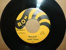 ROBERT PARKER Walkin' *ACROSS THE TRACK* New Orleans R&B 45 on RON 331