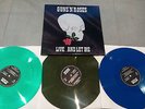 Guns n roses 3lp color box set live vinyl metallica iron maiden and motorhead