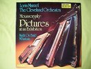 LP TELARC  MUSSORGSKY PICTURES AT AN EXHIBITION  NIGHT ON BALD MOUNTAIN  MAAZEL