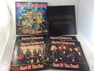 IRON MAIDEN *BEST OF THE BEAST* VERY RARE 1996 4LP BOXSET + BOOK