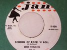 RARE 50s JAN 45 GENE SUMMERS & HIS REBELS SCHOOL OF ROCK 'N' ROLL