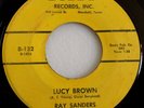 OBSCURE TEXAS COUNTRY BOPPER 45 / RAY SANDERS / LUCY BROWN / HURT / BUDDY 132