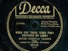 78tk-Black Gospel-DECCA 48136-Sister Rosetta Tharpe