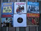 MONKEES 6-PAK OF VINTAGE US 45RPM RECORDS w/PICTURE SLEEVEs
