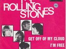 The ROLLING STONES * Get Off Of My Cloud * 1965 Belgian Pink PS *